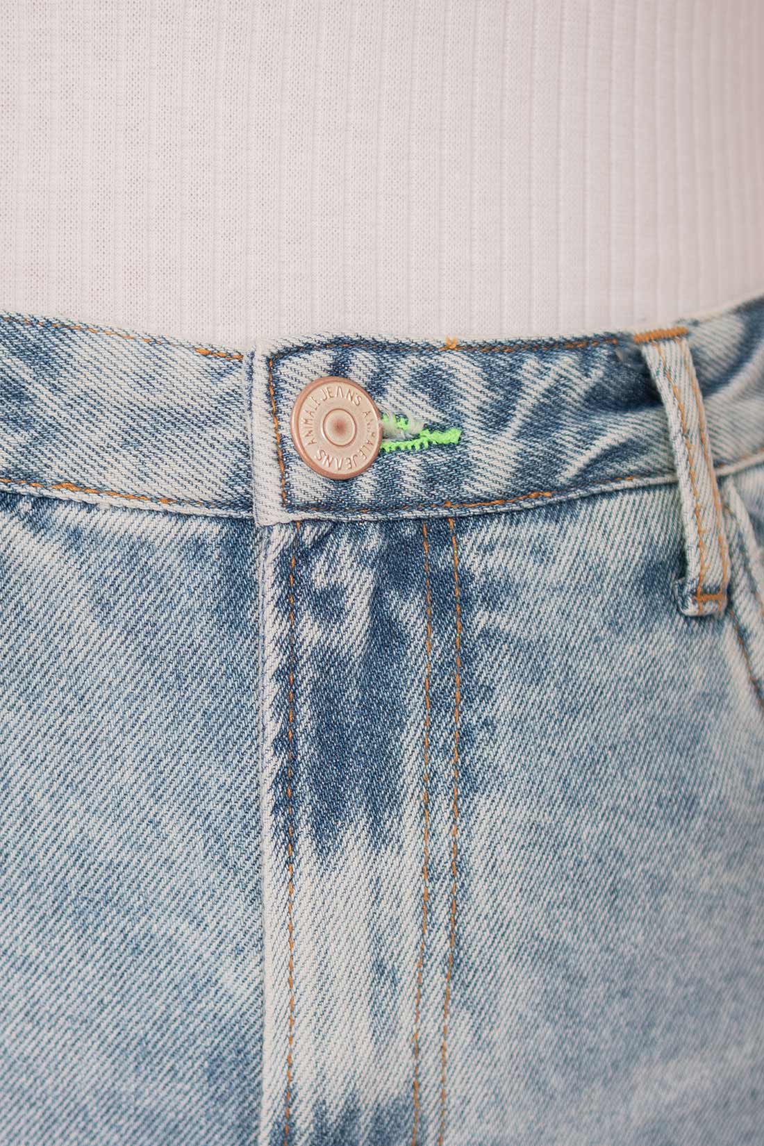 Shorts Jeans Animale Jeans Boy Logo Lateral