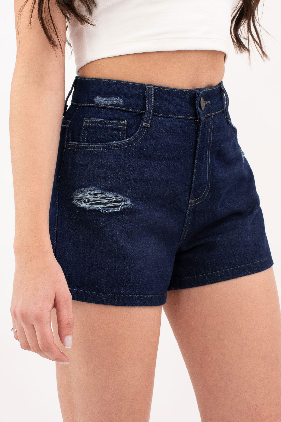 Shorts Jeans Hering Puido