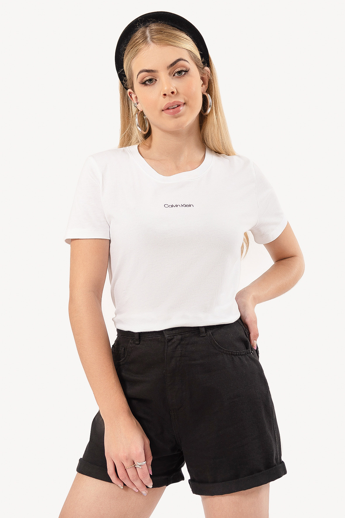 T Shirt Calvin Klein Mini Logo Frontal