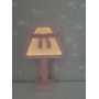 Luminária de Mesa em Formato de Abajur com Led Com ou Sem Fio
