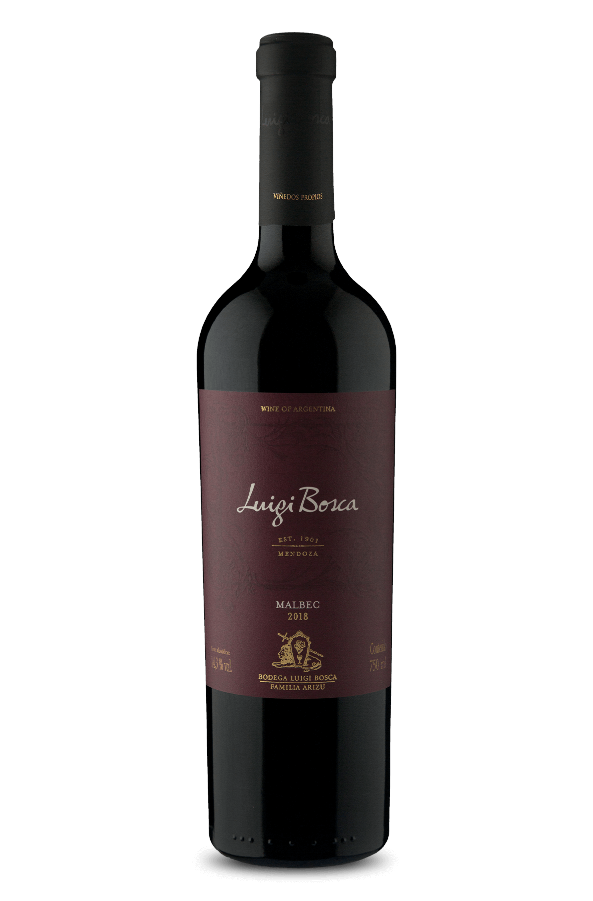 Vinho Tinto Argentino Luigi Bosca Malbec