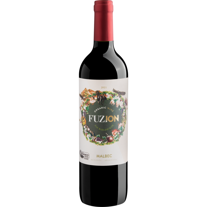 Vinho Tinto Argentino Malbec  Zuccardi Fuzion Organic
