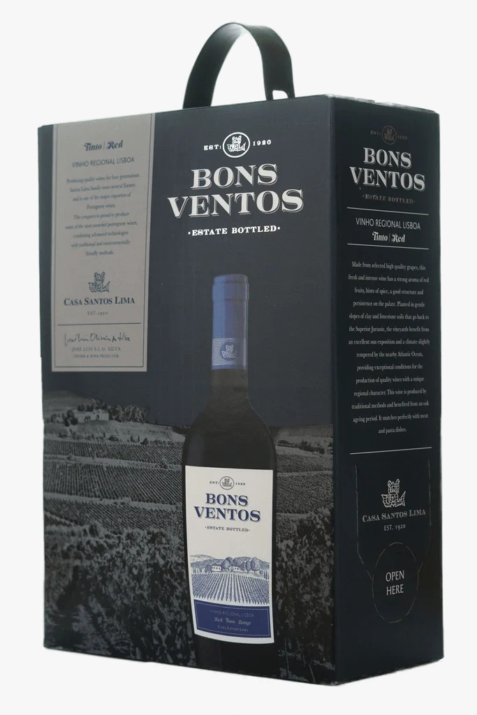 Vinho Tinto Português Quinta de Bons-Ventos  Bag In Box 3L