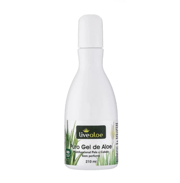 Puro Gel de Aloe Vera - Babosa 210 ml Livealoe