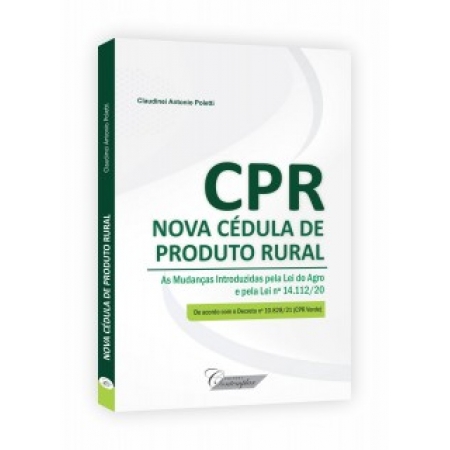 CPR - NOVA CÉDULA DE PRODUTO RURAL