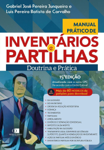 MANUAL PRÁTICO DE INVENTARIO E PARTILHAS  15  EDIÇÃO 2020 JUNQUEIRA 