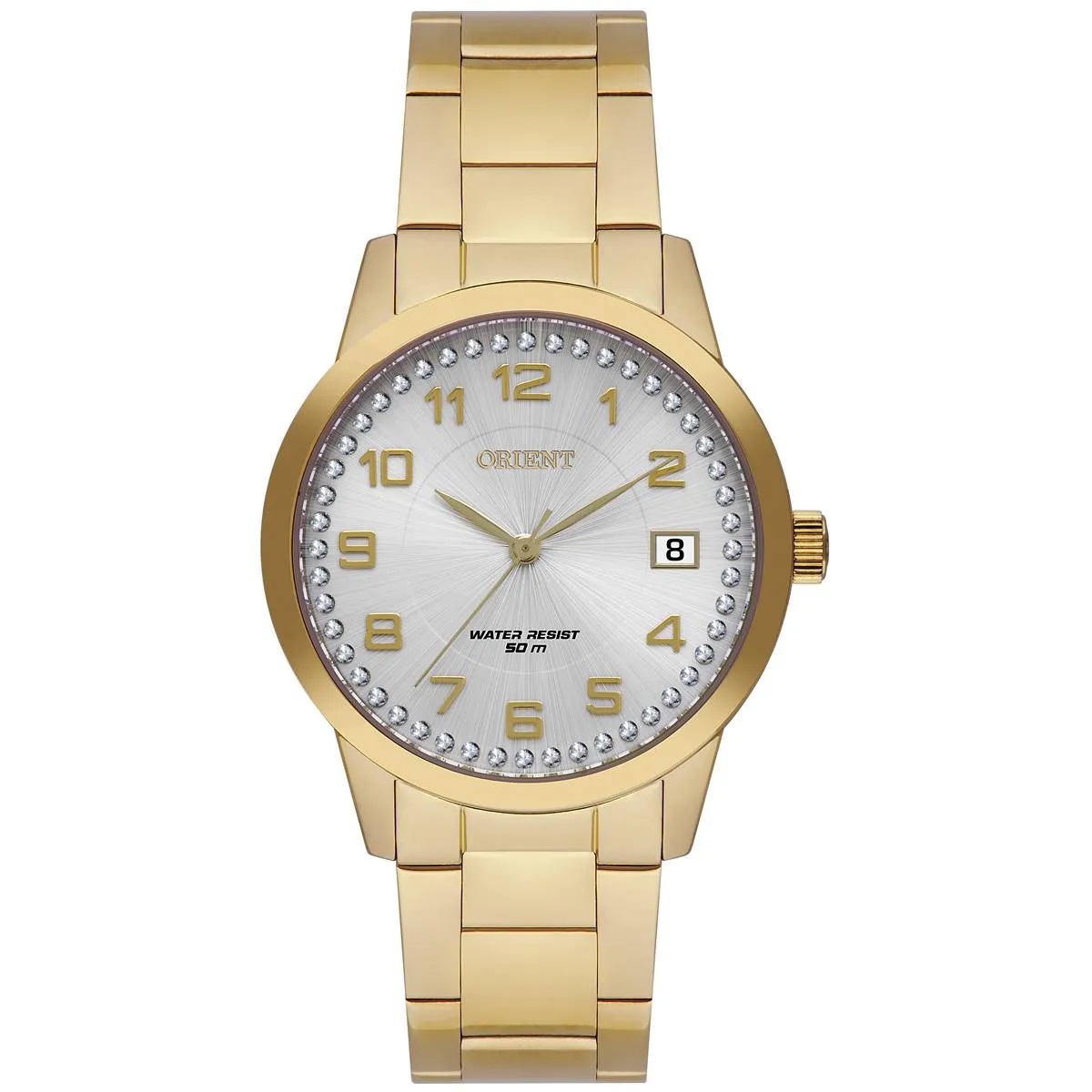 Relógio Orient Analógico Feminino Dourado Eternal Fgss1237 S2Kx