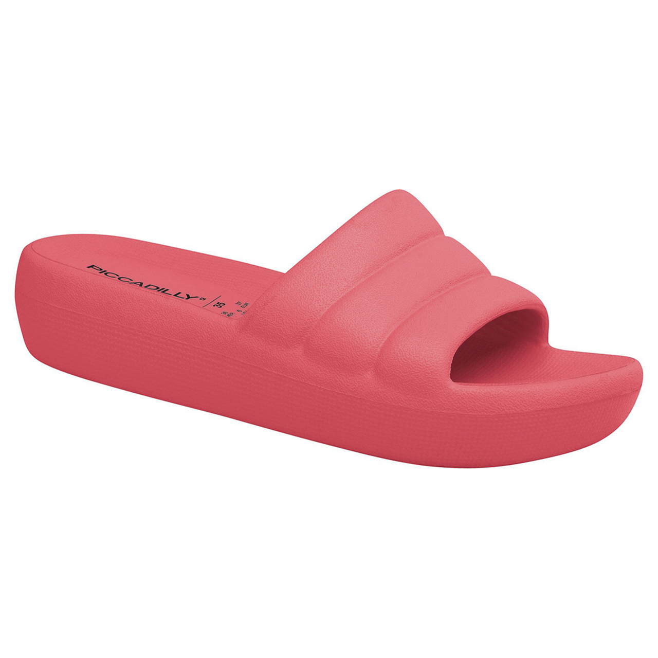 Chinelo piccadilly nuvem marshmallow slide pink 222001