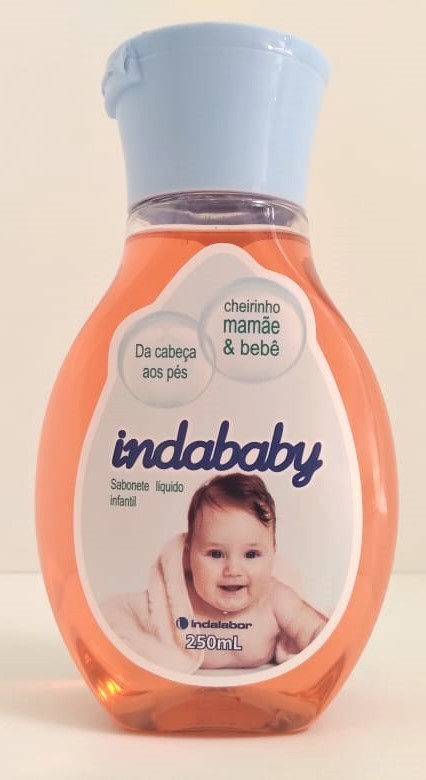 Indababy-Sabonete Liq. Infantil-250mL