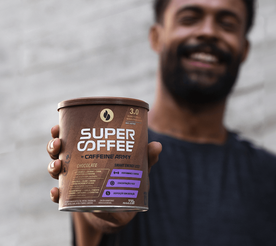 SUPERCOFFEE 3.0 CHOCOLATE  - lata 220g