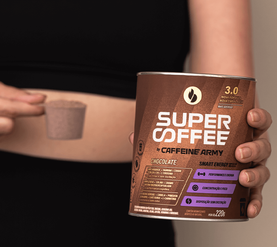 SUPERCOFFEE 3.0 CHOCOLATE  - lata 220g