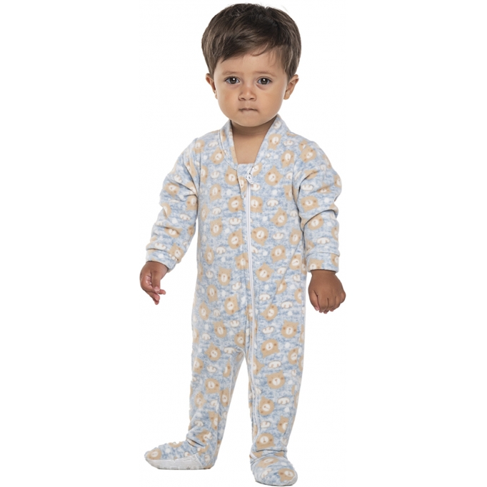 Pijama Macacão Soft Urso