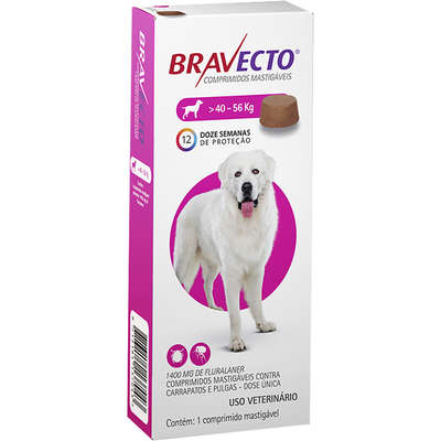 BRAVECTO 1400 mg 40 a 56 Kg