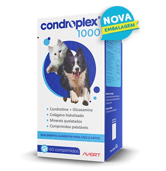 CONDROPLEX 1000 COM 60 COMPRIMIDOS