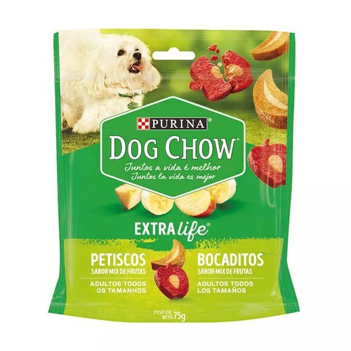 DOG CHOW PETISCOS MIX DE FRUTAS 75 g