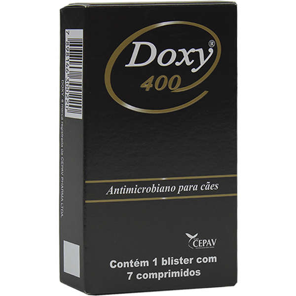 DOXY 400 COM 7 COMPRIMIDOS