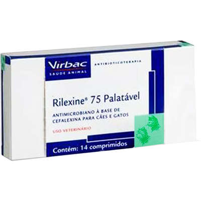 RILEXINE 75 PALATÁVEL COM 14 COMPRIMIDOS