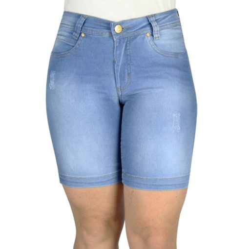 Bermuda Jeans Com Elastano R Sete (1013518)