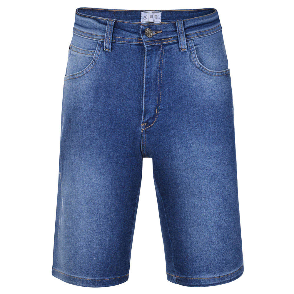 Bermuda Jeans Com Elastano Vilejack (vmbp0008)