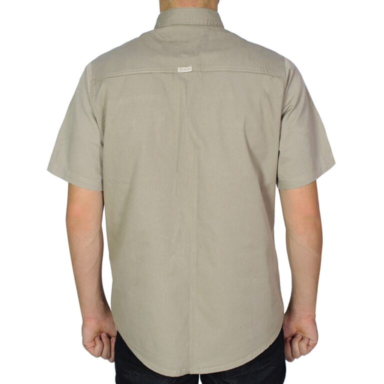 Camisa Manga Curta Sarja Com Bolso - R Sete (202220con)