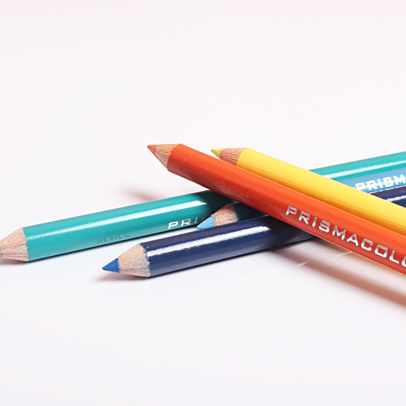 Originl americano prismacolor lápis colorido oleoso único 108 cor conjunto de arte material escolar