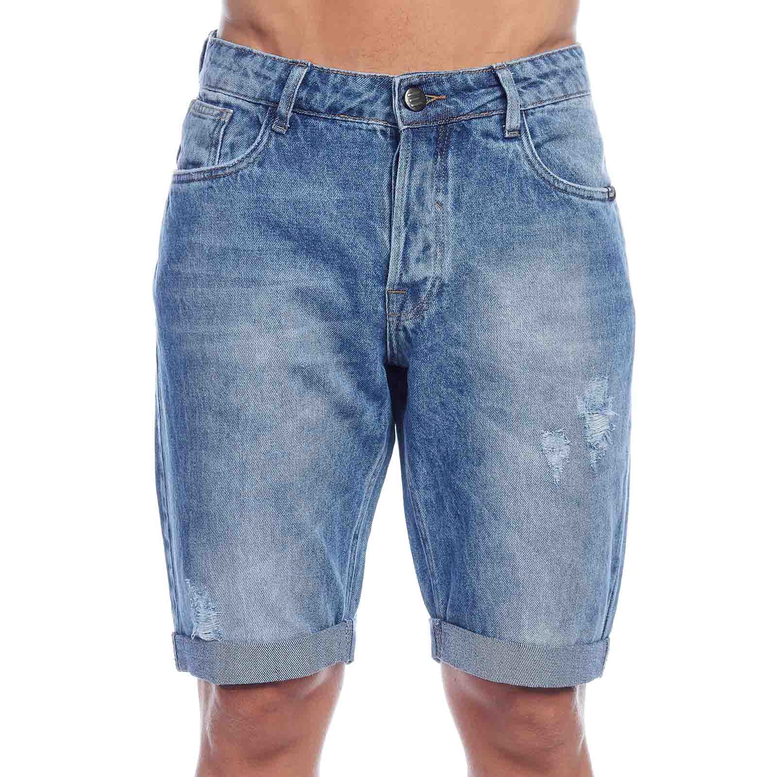 Bermuda Jeans Slim Straight Evolvee