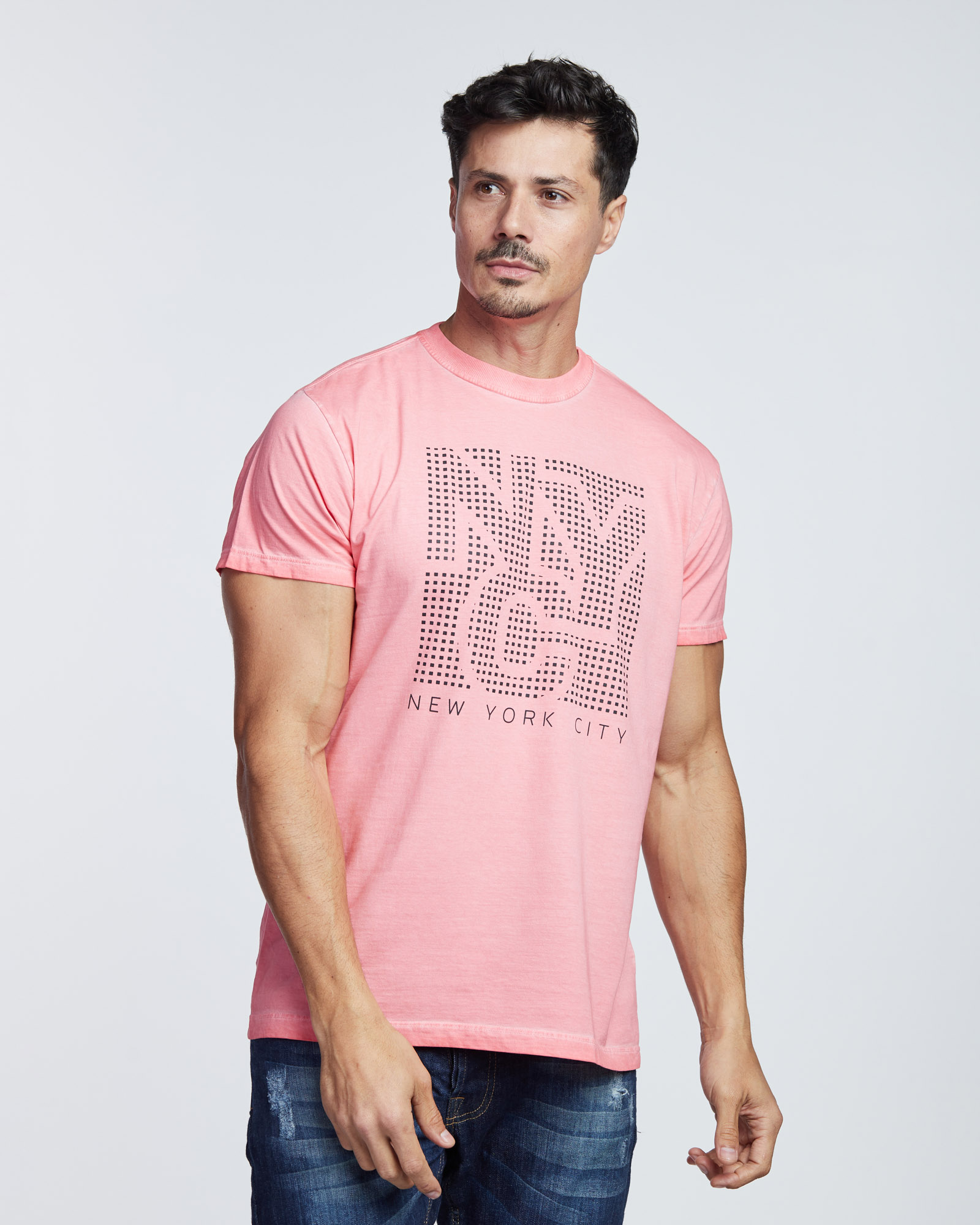 Camiseta Stone New York City Masculina Evolvee