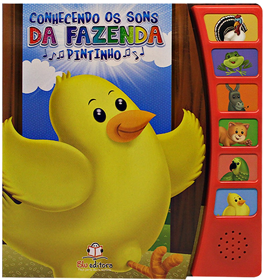 Livro Infantil Conhecendo os Sons Pintinho