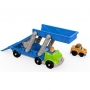 Little People - Mini Figura e Veículo - Caminhão cegonha