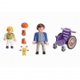 Playmobil City Life  - Criança na cadeira de rodas