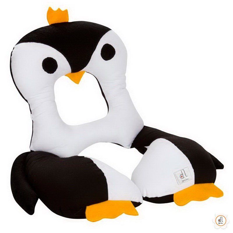 Almofada para Pescoço Infantil Pinguim