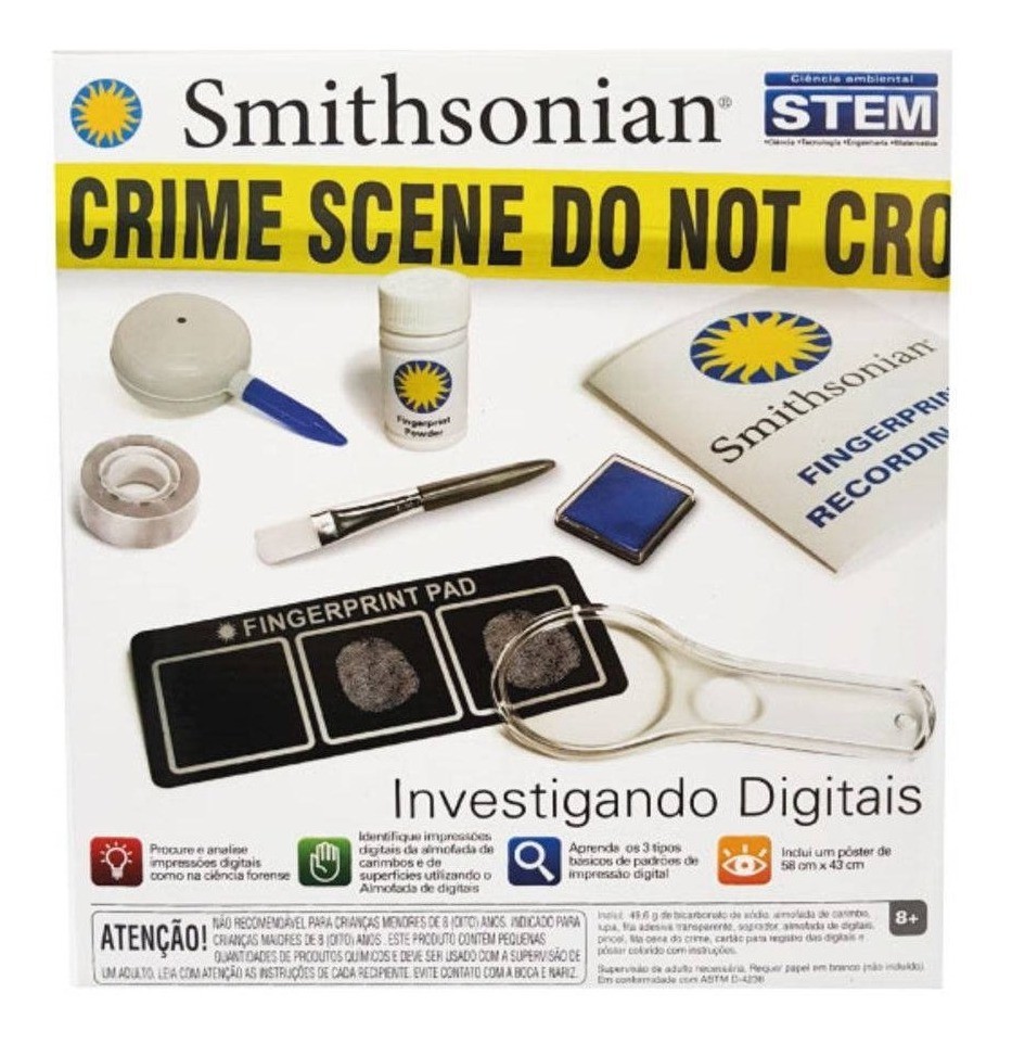Investigando Digitais - kit Prático -  Smithsonian