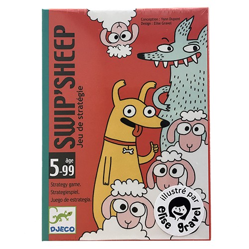 Jogo de Cartas (estratégia) - Swip'Sheep  Djeco