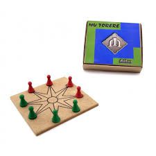 Jogo Mini Mu Torere - Jogos Clássicos do Mundo