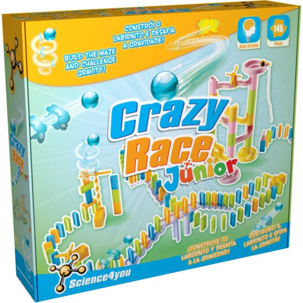 Simulador de circuito de dominó - Crazy race Jr