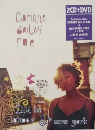 Corinne Bailey Rae Includes Live In, London e New York CD Duplo e DVD