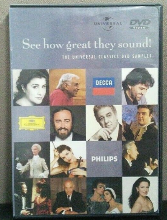 See How Great They Sound The Universal Classic Sampler DVD