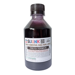 Tinta Sulink Comestível para Papel Arroz | Térmica para HP e Canon | 250ml