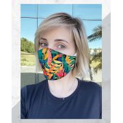 Máscara Anatômica Folhas Color