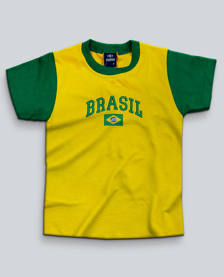 Camiseta Brasil Infantil