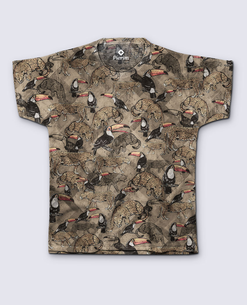 T-Shirt Onça e Tucanos