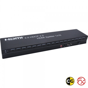 HDMI 1*16 Splitter 1.4 4k2K@60hz *FX-HSP0116C*