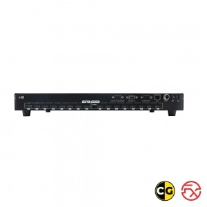 Matrix HDMI 8×8 4K30, rack 1U, gerenciamento EDID, TCP/IP, RS232 e controle remoto *FX-800AE*
