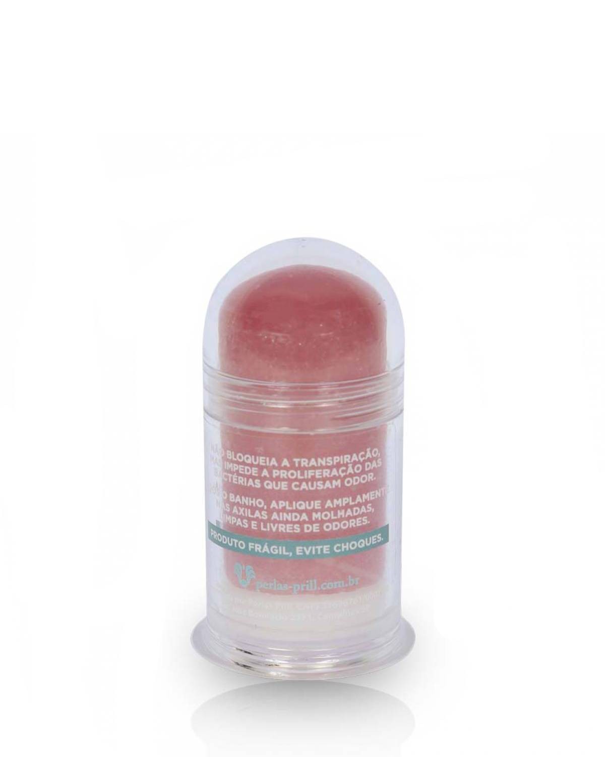 Desodorante de Sal 60g - Extrato de Mangostão (Inodoro) Modelo Push Up