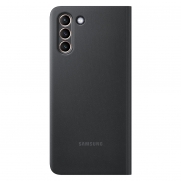 Capa Original Samsung Clear View Galaxy S21 Plus 6.7 pol G996 Cor:Preta