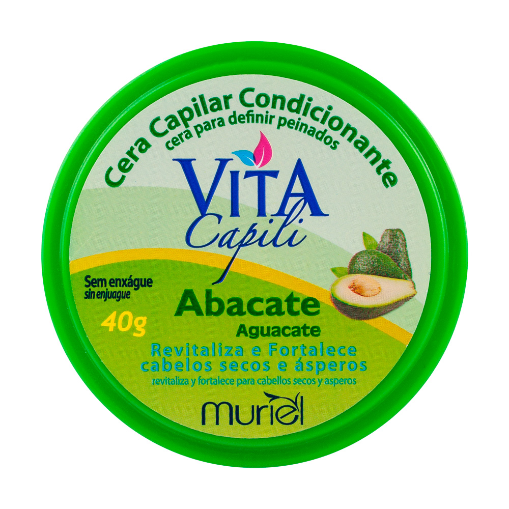 Cera Finalizadora Abacate Vita Capili 40g