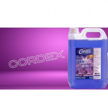 Desinfetante Dexmax Concentrado Cordex Lavanda 5L