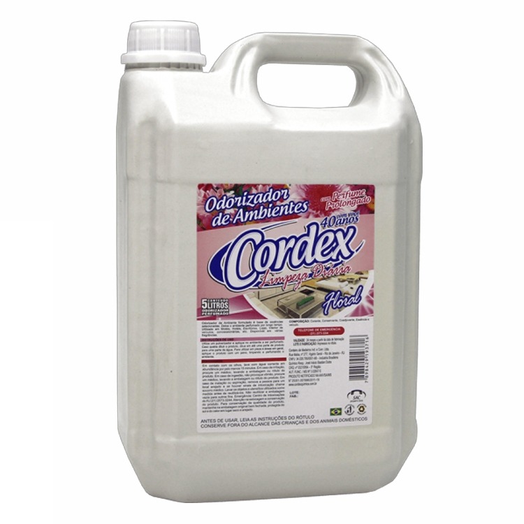 Odorizador de Ambiente Cordex 5L Fragrância:Floral