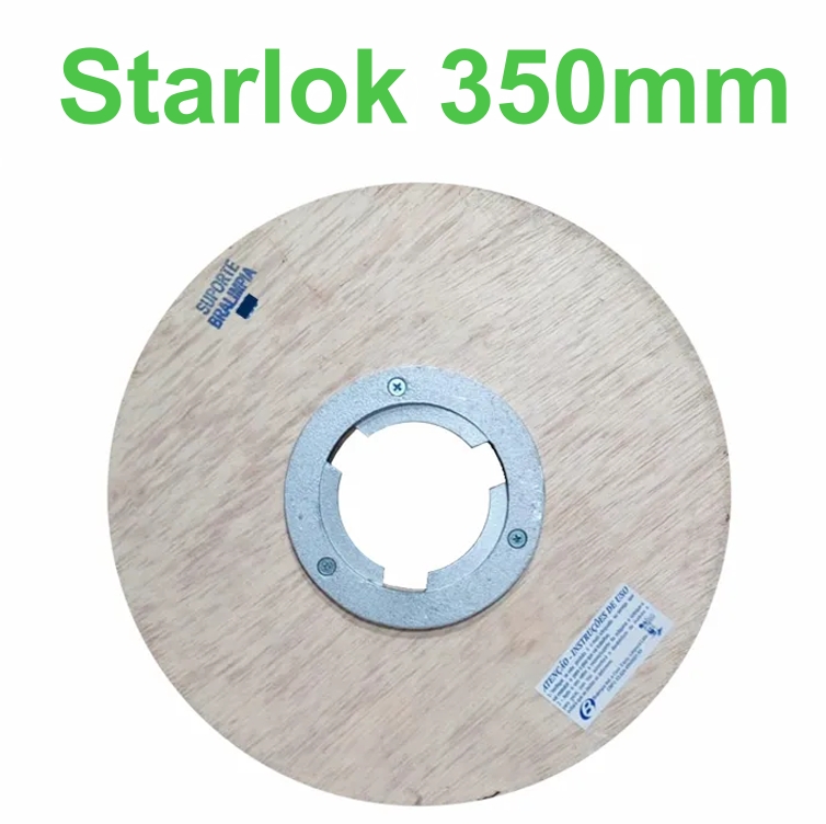 Starlok com Flange para Enceradeira - Bralimpia - 350mm