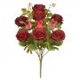 Buquê de Rosas Vermelha Artificial  48cm